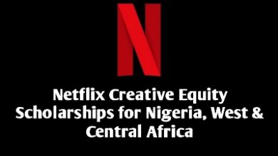 2022 Netflix Creative Equity Scholarships​ for Nigeria, West & Central Africa