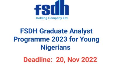 FSDH Graduate Analyst Programme 2023