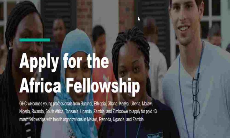 Global Health Corps 2023-2024 Africa fellowship
