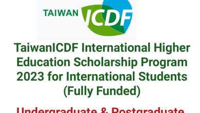 TaiwanICDF International Higher Education Scholarship Program 2023