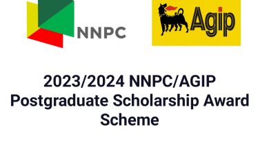 2023/2024 NNPC/AGIP Postgraduate Scholarship Award Scheme